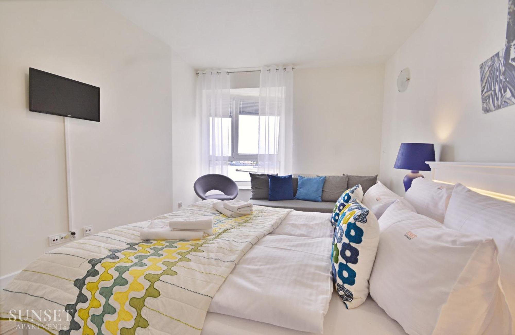 Sunset Apartments - Villa Concha - Parking - Widok Na Port! Свіноуйсьце Екстер'єр фото